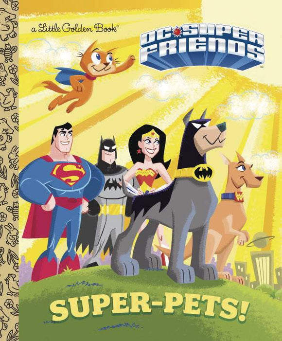 Dc Super Friends Super Pets Little Golden Book Graphic Novels published by Golden Books