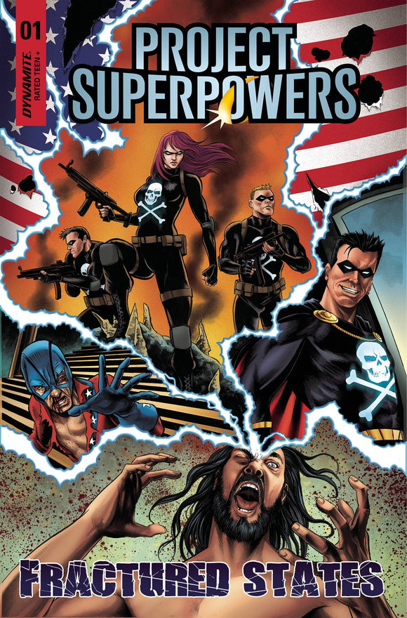 Project Superpowers Fractured States (2022 Dynamite) #1 Cvr A Rooth Comic Books published by Dynamite