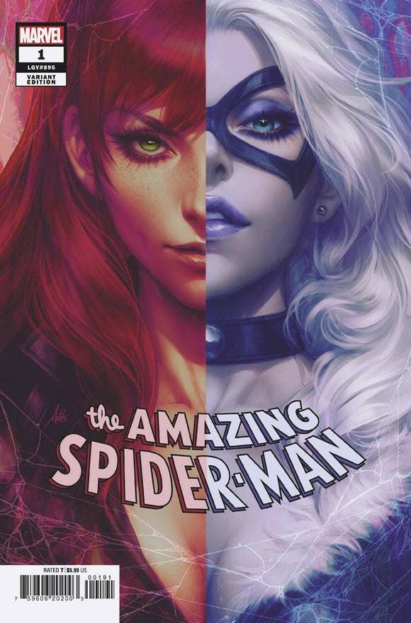 Amazing Spider-Man (2022 Marvel) (7th Series) #1 Artgerm Variant Comic Books published by Marvel Comics