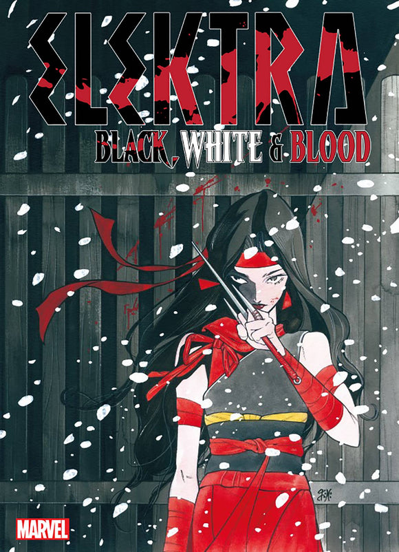 Elektra Black White and Blood (2021 Marvel) #4 (Of 4) Momoko Variant Comic Books published by Marvel Comics