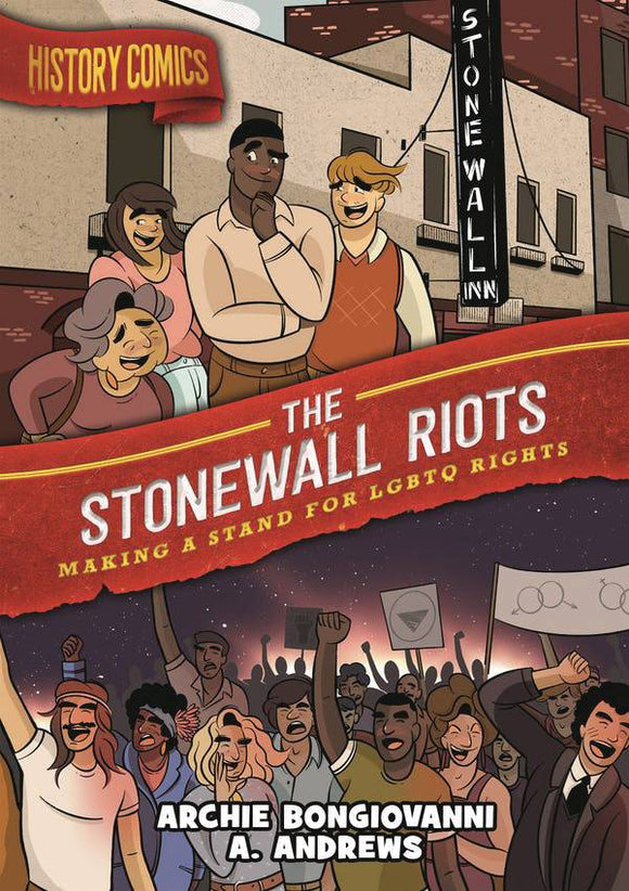 History Comics Gn Stonewall Riots  Graphic Novels published by :01 First Second