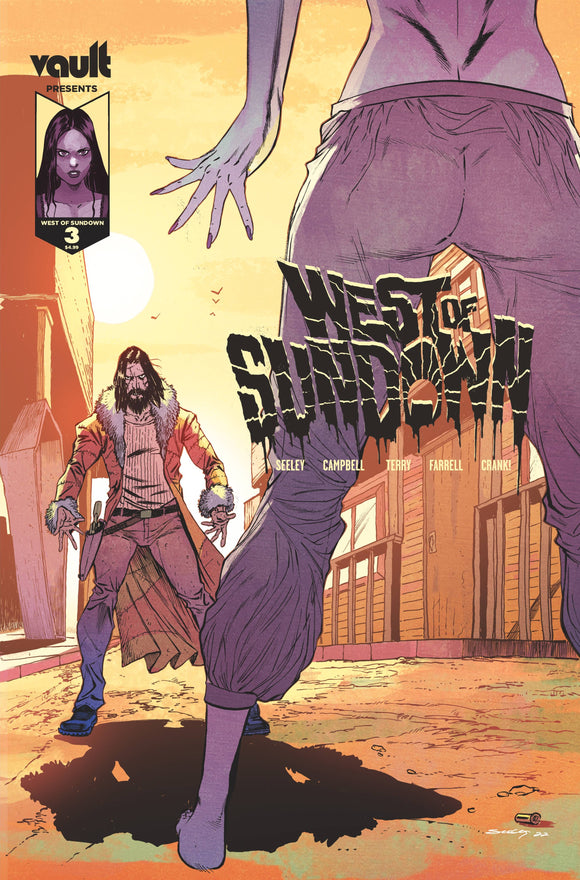 West of Sundown (2022 Vault Comics) #3 Cvr C Seeley Comic Books published by Vault Comics