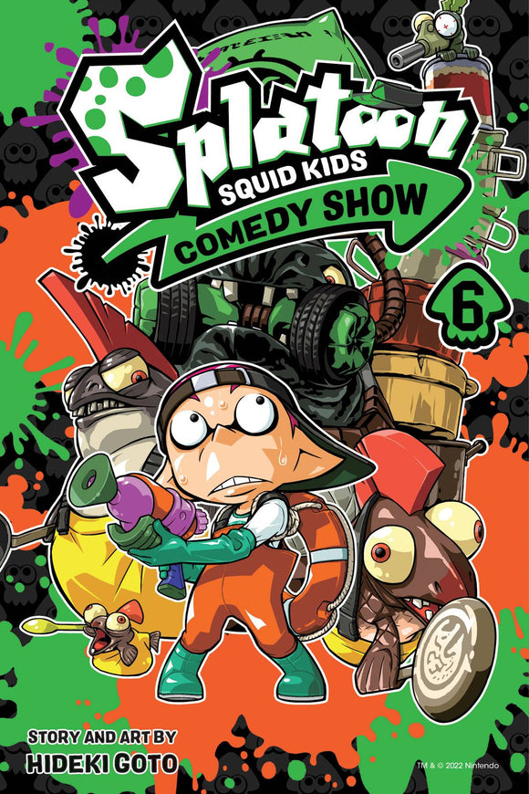 Splatoon Squid Kids Comedy Show Gn Vol 06 Manga published by Viz Media Llc