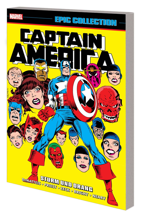 Captain America Epic Collection (Paperback) Sturm Und Drang Graphic Novels published by Marvel Comics