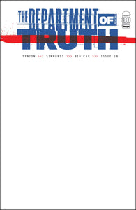 Department of Truth (2020 Image) #18 Cvr B Blank Cvr (Mature) Comic Books published by Image Comics