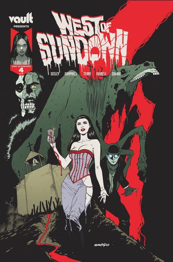 West of Sundown (2022 Vault Comics) #4 Cvr C Seeley Comic Books published by Vault Comics