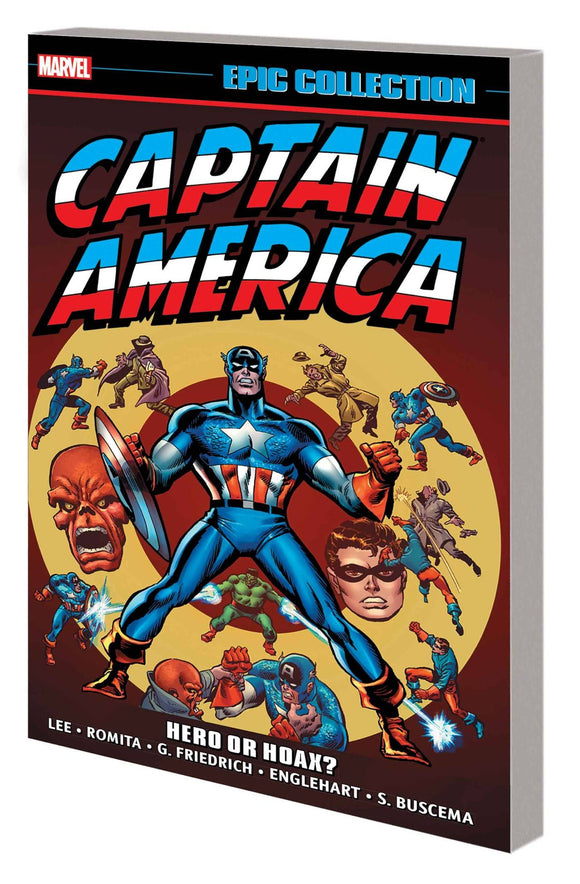 Captain America Epic Collection (Paperback) Hero Or Hoax Graphic Novels published by Marvel Comics