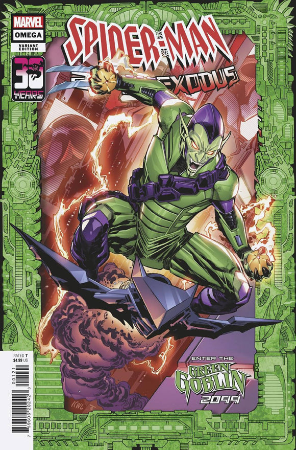 Spider-Man 2099 Exodus Omega (2022 Marvel) #1 Lashley 2099 Frame Variant Comic Books published by Marvel Comics
