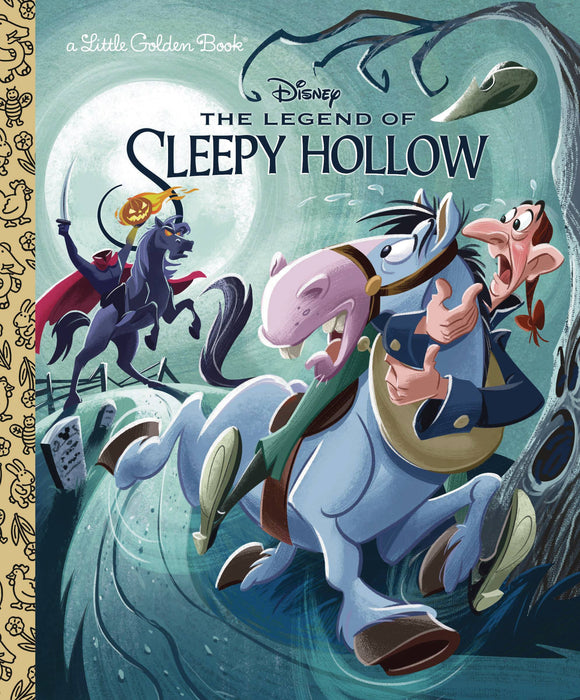 Disney Classic Legend Sleepy Hollow Little Golden Book Graphic Novels published by Golden Books