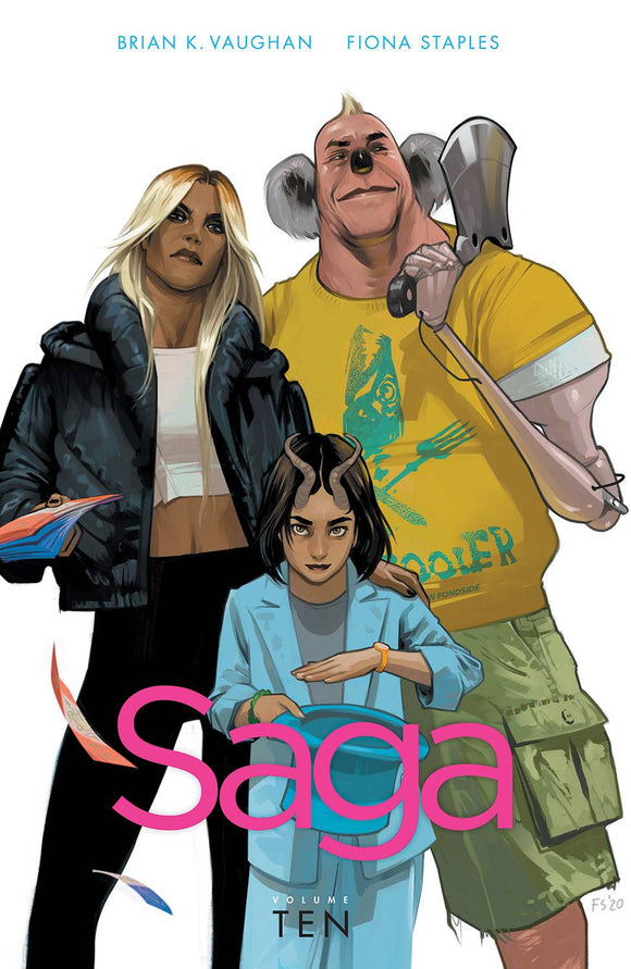 Saga (Paperback) Vol 10 (Mature) Graphic Novels published by Image Comics