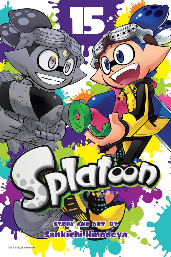 Splatoon Gn Vol 15 Manga published by Viz Media Llc
