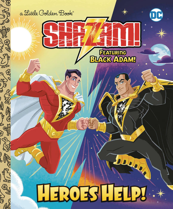 Dc Shazam Heroes Help Little Golden Book Graphic Novels published by Golden Books