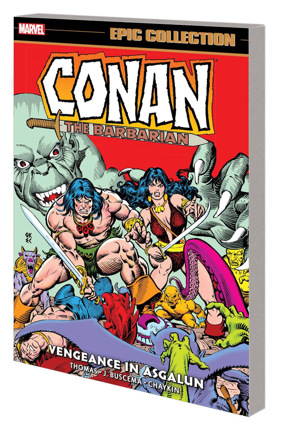 Conan Barbarian Epic Coll Og Marvel Yrs (Paperback) Vengeance Asgalun Graphic Novels published by Marvel Comics