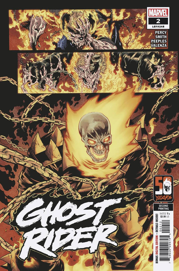 Ghost Rider (2022 Marvel) (8th Series) #2 2nd Ptg Cory Smith Variant Comic Books published by Marvel Comics