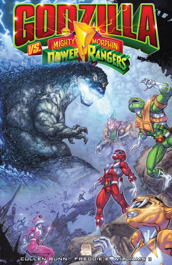 Godzilla Vs Mighty Morphin Power Rangers (Paperback) Graphic Novels published by Idw Publishing