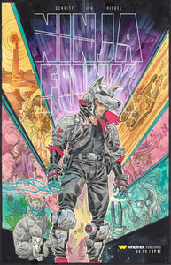 Ninja Funk (2022 Whatnot) #1 (Of 4) Cvr B Riegel (Mature) Comic Books published by Whatnot Publishing