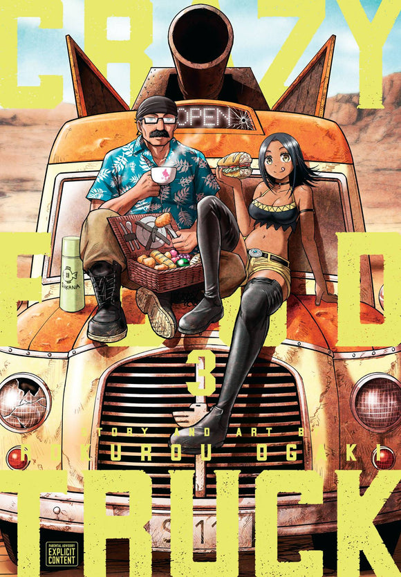 Crazy Food Truck Gn Vol 03 (Mature) Manga published by Viz Media Llc