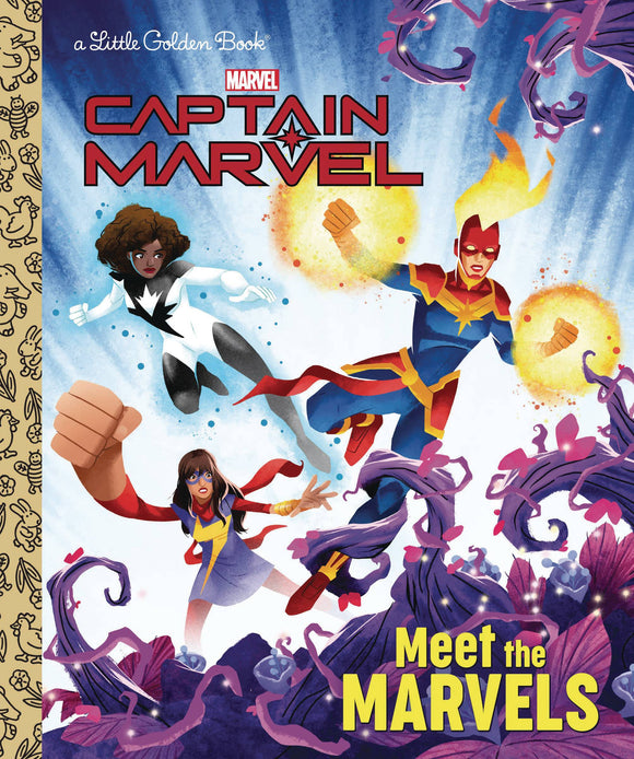 Marvel Meet The Marvels Little Golden Book Graphic Novels published by Golden Books