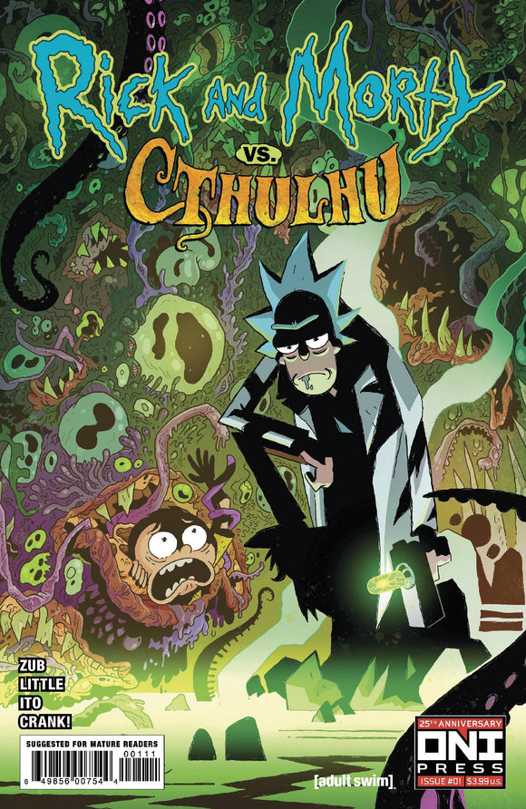 Rick and Morty vs. Cthulhu (2022 Oni Press) #1 Cvr A Little Comic Books published by Oni Press