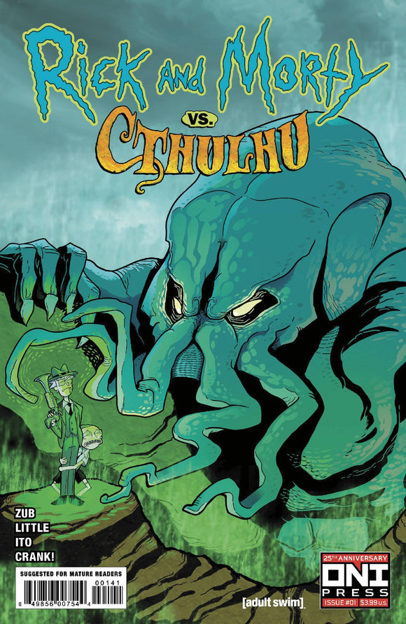 Rick and Morty vs. Cthulhu (2022 Oni Press) #1 Cvr D Zub Comic Books published by Oni Press
