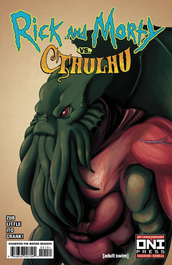 Rick and Morty vs. Cthulhu (2022 Oni Press) #1 Cvr E Colas Comic Books published by Oni Press