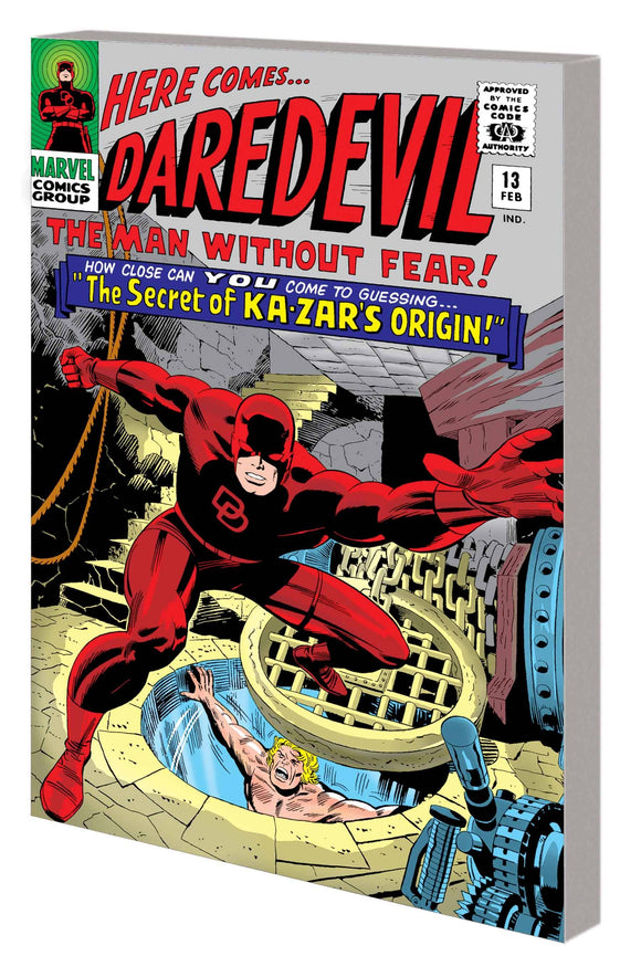 Mighty Marvel Masterworks Daredevil Gn (Paperback) Vol 02 Dm Variant Alone Against Under Graphic Novels published by Marvel Comics