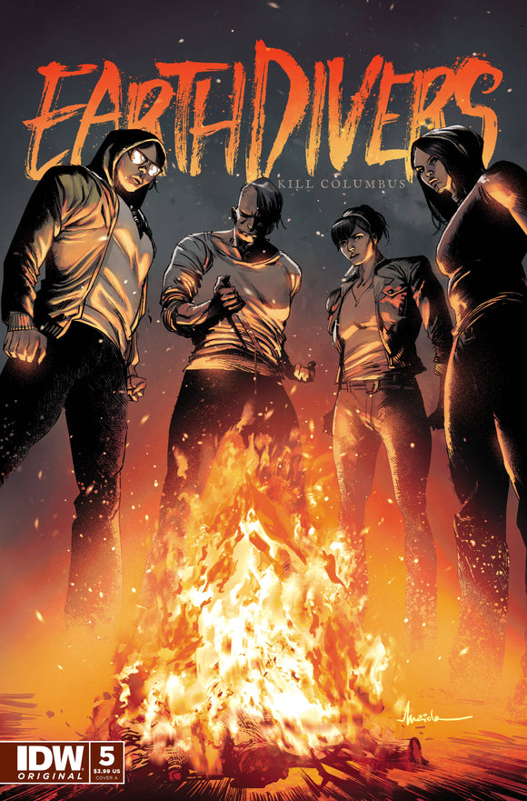 Earthdivers (2022 IDW) #5 Cvr A Albuquerque (Mature) Comic Books published by Idw Publishing