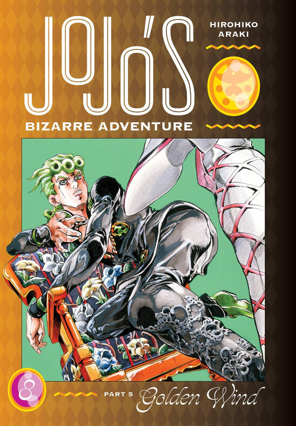 Jojo's Bizarre Adv Pt 5 Golden Wind (Hardcover) Vol 08 (Mature) Manga published by Viz Media Llc