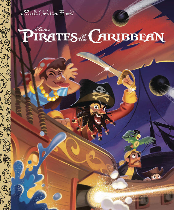 Pirates Of The Caribbean (Disney Classic) (Little Golden Book) Graphic Novels published by Golden Books