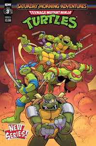 Teenage Mutant Ninja Turtles Saturday Morning Adventures (2023 IDW) (2nd Series) #3 Cvr A Lattie Comic Books published by Idw Publishing