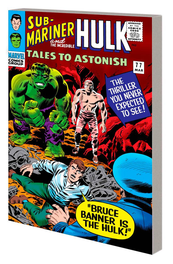 Mighty Marvel Masterworks Incredible Hulk (Paperback) Vol 03 Less Monster More Man Dm Variant Graphic Novels published by Marvel Comics