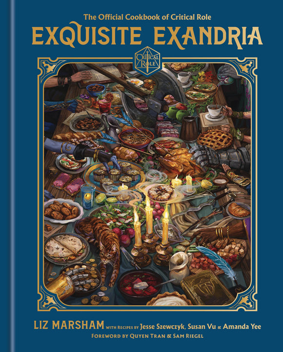 Exquisite Exandria Critical Role Cookbook (Hardcover) Books published by Random House