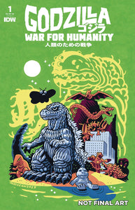 Godzilla War for Humanity (2023 IDW) #1 Cvr A Maclean Comic Books published by Idw Publishing