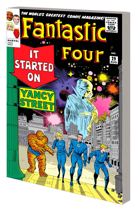 Mighty Marvel Masterworks Fantastic Four (Paperback) Vol 03 Started On Yancy Street Dm Graphic Novels published by Marvel Comics
