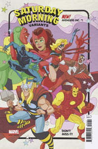 Avengers Inc. (2023 Marvel) #1 Sean Galloway Saturday Morning Variant Comic Books published by Marvel Comics