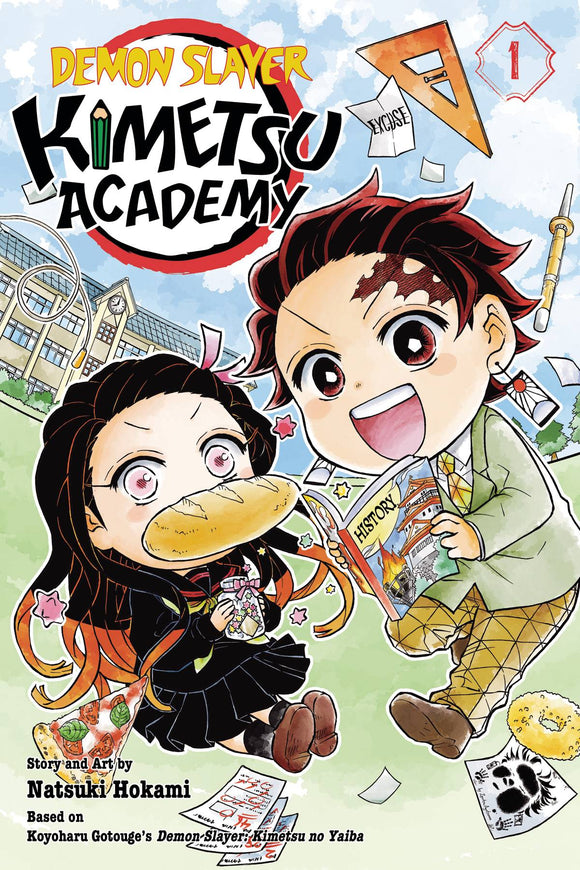 Demon Slayer Kimetsu Academy (Manga) Vol 01 Manga published by Viz Media Llc