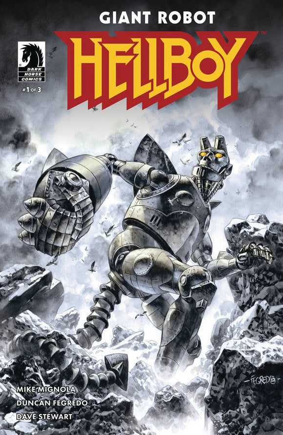 Giant Robot Hellboy (2023 Dark Horse) #1 Cvr A Fegredo Comic Books published by Dark Horse Comics