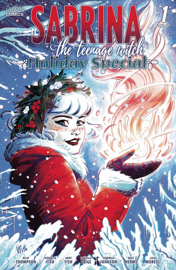 Sabrina the Teenage Witch Holiday Special (2023 Archie) #1 Cvr A Fish Comic Books published by Archie Comic Publications
