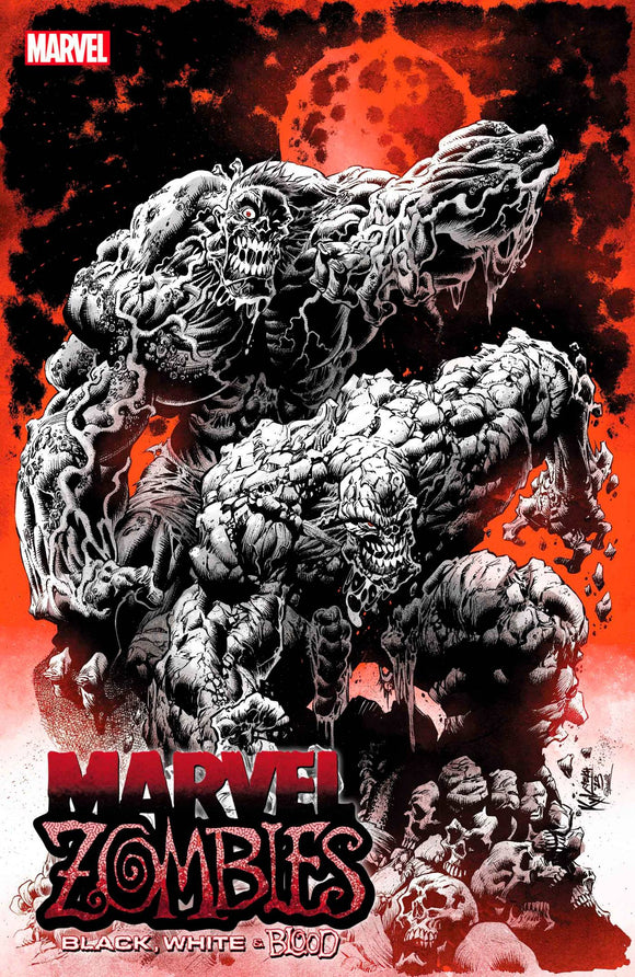 Marvel Zombies Black White and Blood (2023 Marvel) #4 Comic Books published by Marvel Comics