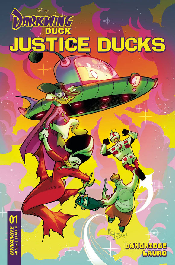 Justice Ducks (2023 Dynamite) #1 Cvr A Andolfo Comic Books published by Dynamite