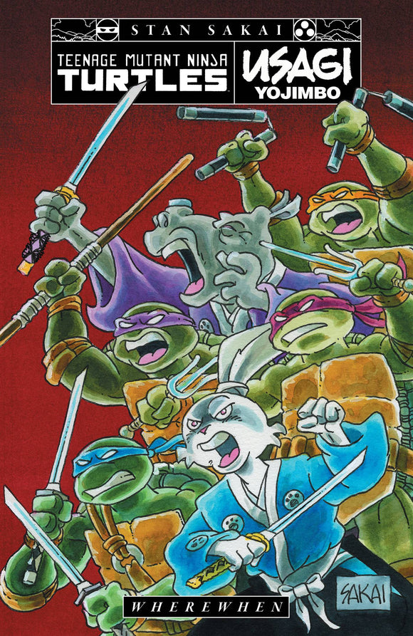 Teenage Mutant Ninja Turtles Usagi Yojimbo Wherewhen (Paperback) Graphic Novels published by Idw Publishing