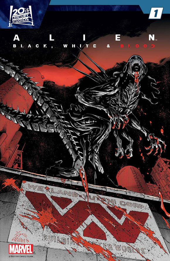 Alien Black White and Blood (2024 Marvel) #1 Comic Books published by Marvel Comics