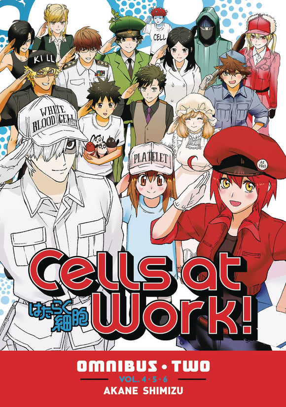 Cells At Work Omnibus Vol 02 (Collects 4-6) Manga published by Seven Seas Entertainment Llc