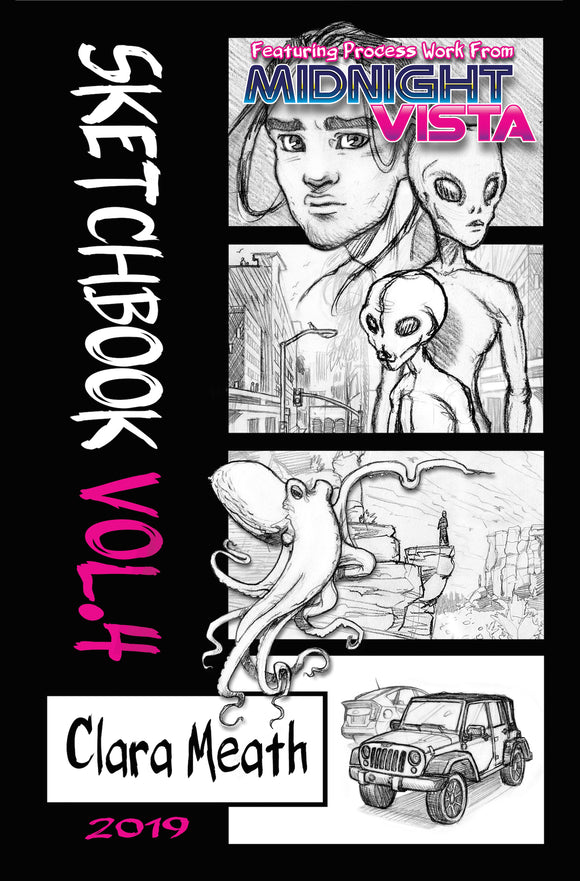 Clara Meath Sketchbook Volume 4 (2019) (Signed) Comic Books published by Clara Meath