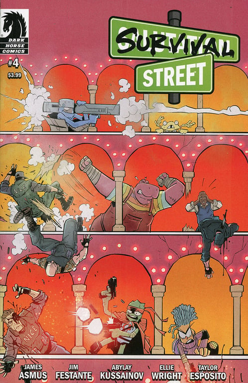 Survival Street (2022 Dark Horse) #4 (Of 4) Cvr A Kussainov Comic Books published by Dark Horse Comics