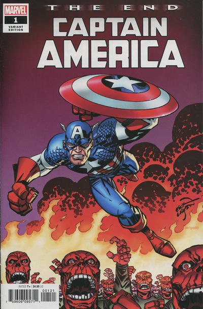 Captain America The End (2020 Marvel) #1 Larsen Variant Comic Books published by Marvel Comics
