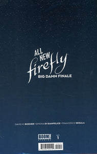 All New Firefly Big Damn Finale (2022 Boom) #1 Cvr A Finden Comic Books published by Boom! Studios
