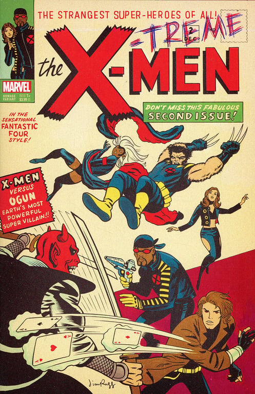 X-Treme X-Men (2022 Marvel) (3rd Series) #2 (Of 5) Rugg Homage Variant Comic Books published by Marvel Comics